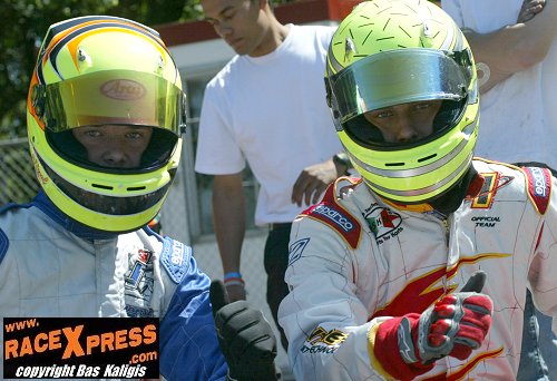 Nigel Melker en Romano de Ruit scoren kart titels!